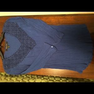 Navy Blue Women’s Blouse